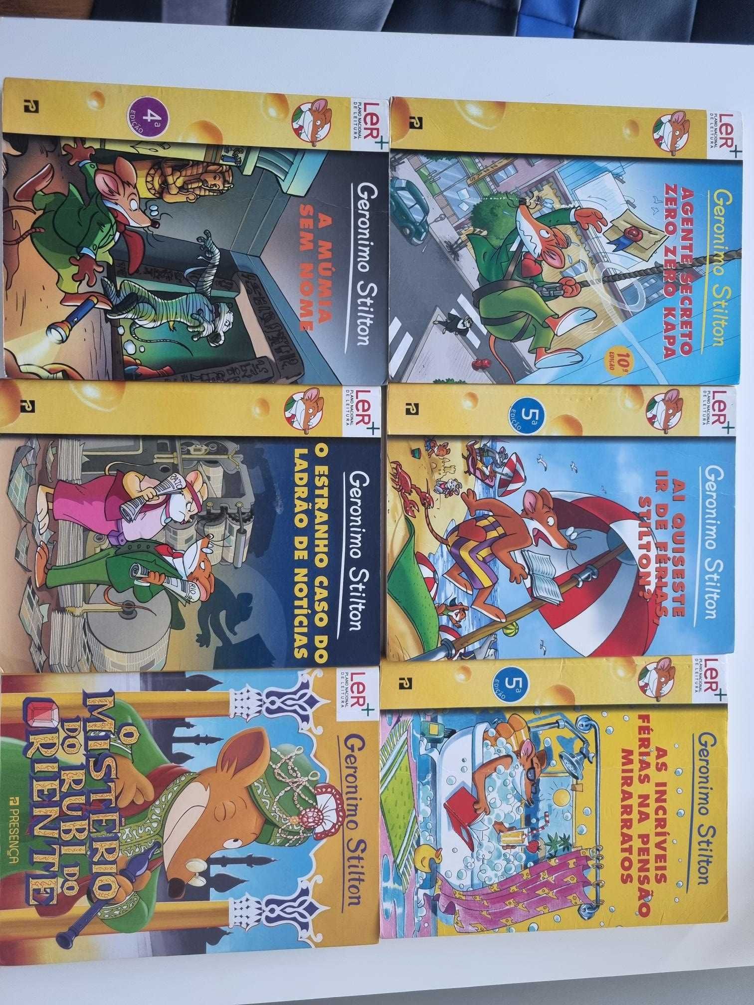 Livros Geronimo Stilton