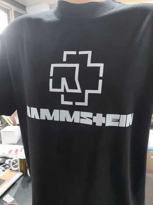 Koszulka RAMMSTEIN nowa rozmiar M t-shirt uniseks 100% bawełna