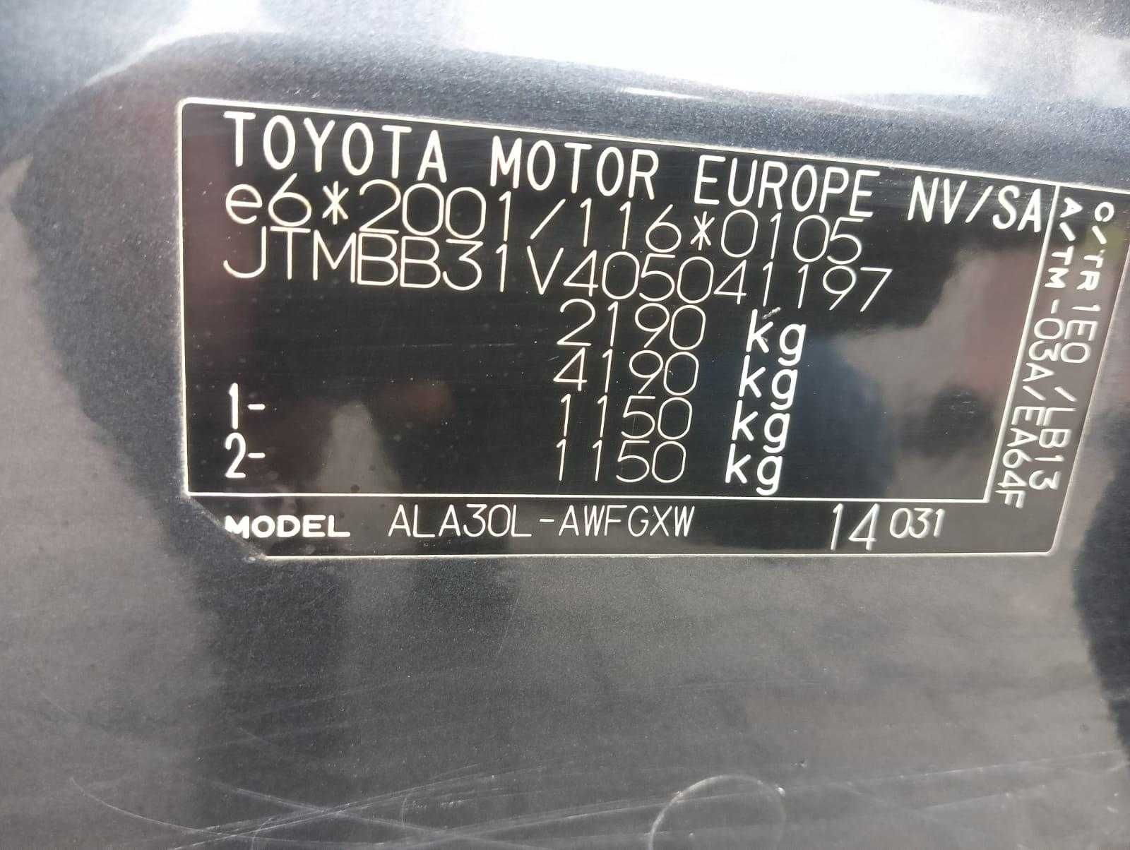 Toyota RAV 4 III rok 2.2 diesel 177KM