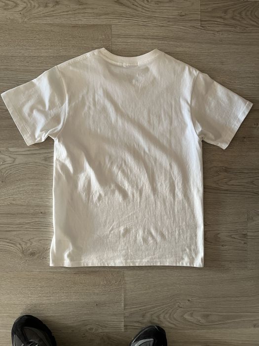 Camisa branca da  moncler