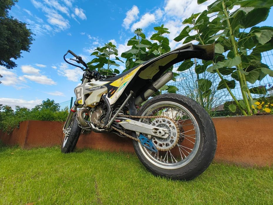 Husqvarna te 300. 2019 Supermoto A2 223mth tłok 40mth sek.A