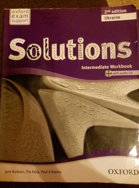 Solutions oxford students work book intermediate английский англійська