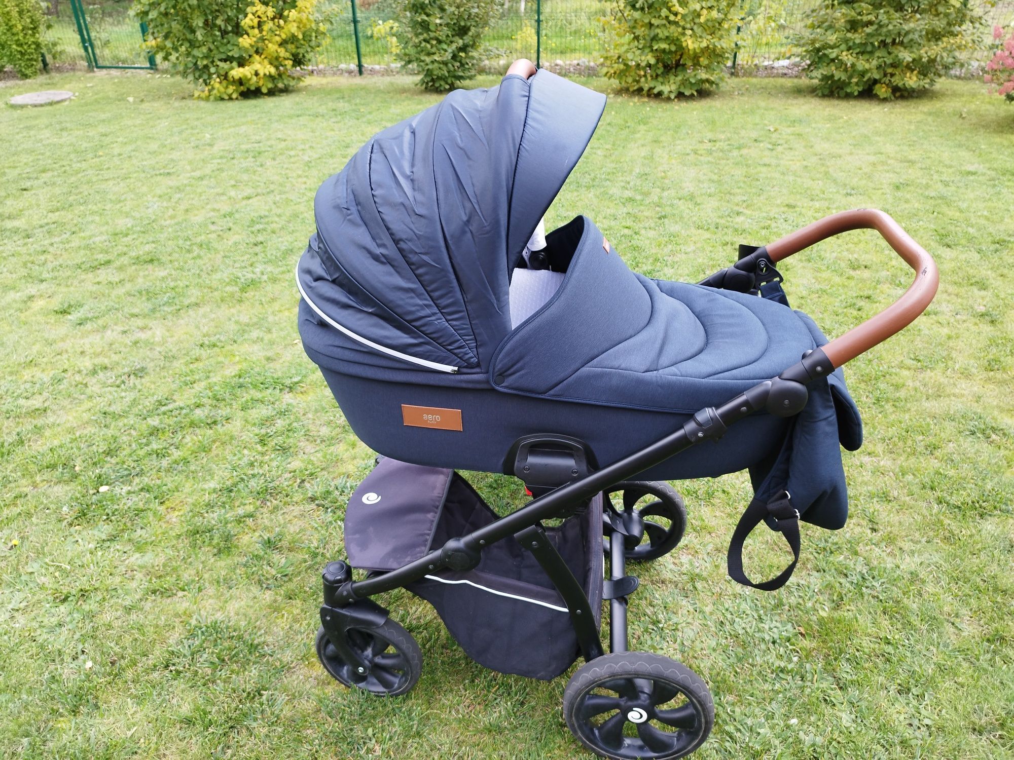 Wózek 2 w 1 aero tutis plus adaptery maxi cosi