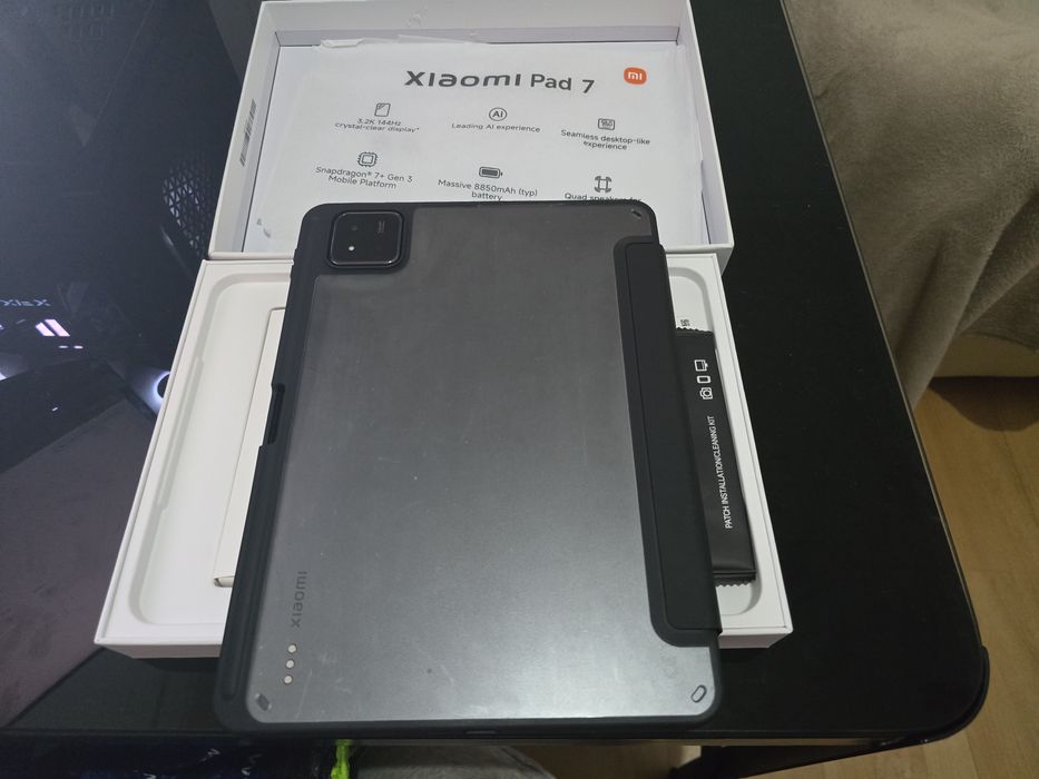 Tablet Xiaomi Pad 7 + capa de proteção e 2 peliculas por aplicar