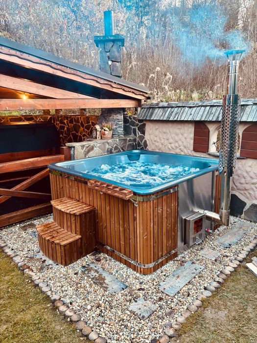 Balia ogrodowa, jacuzzi, ruska bania, hottub, gorąca beczka