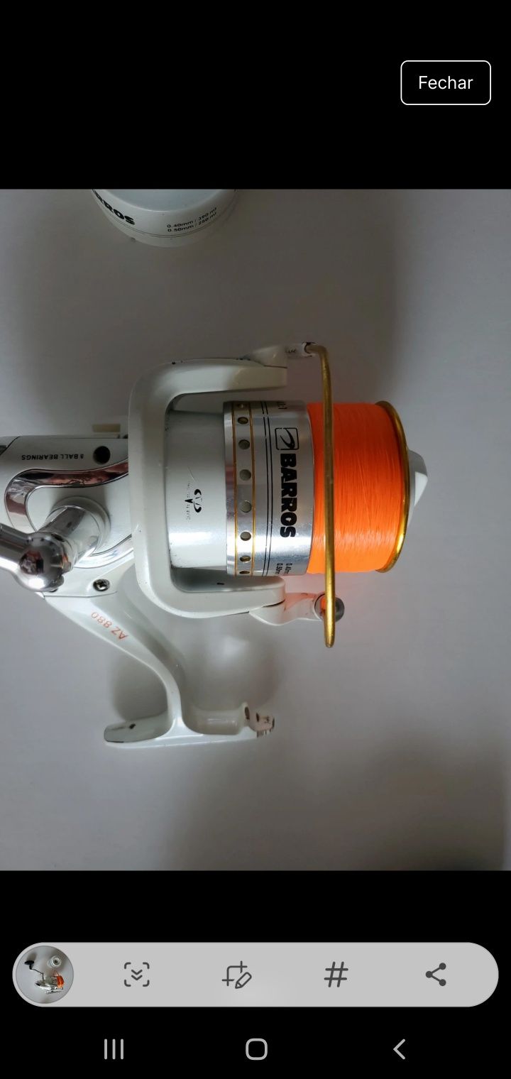 Carreto pesca barros