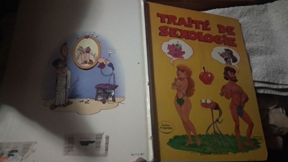 книга французский эротические комиксы Traite De Sexologie сексология