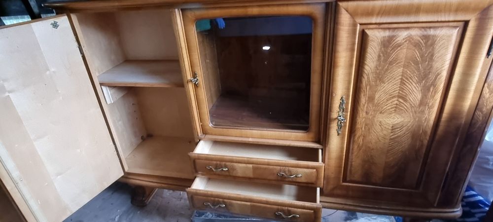 Komoda drewniana z PRL-u