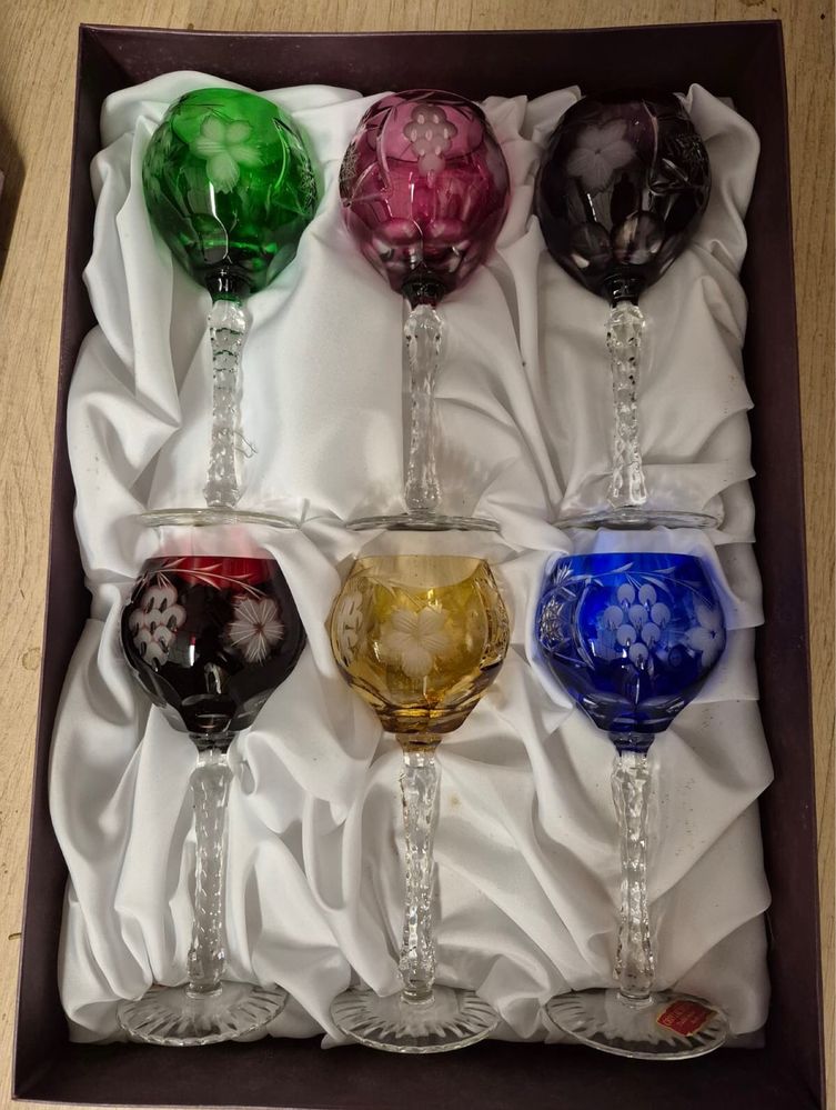 Calices cristal  colorido