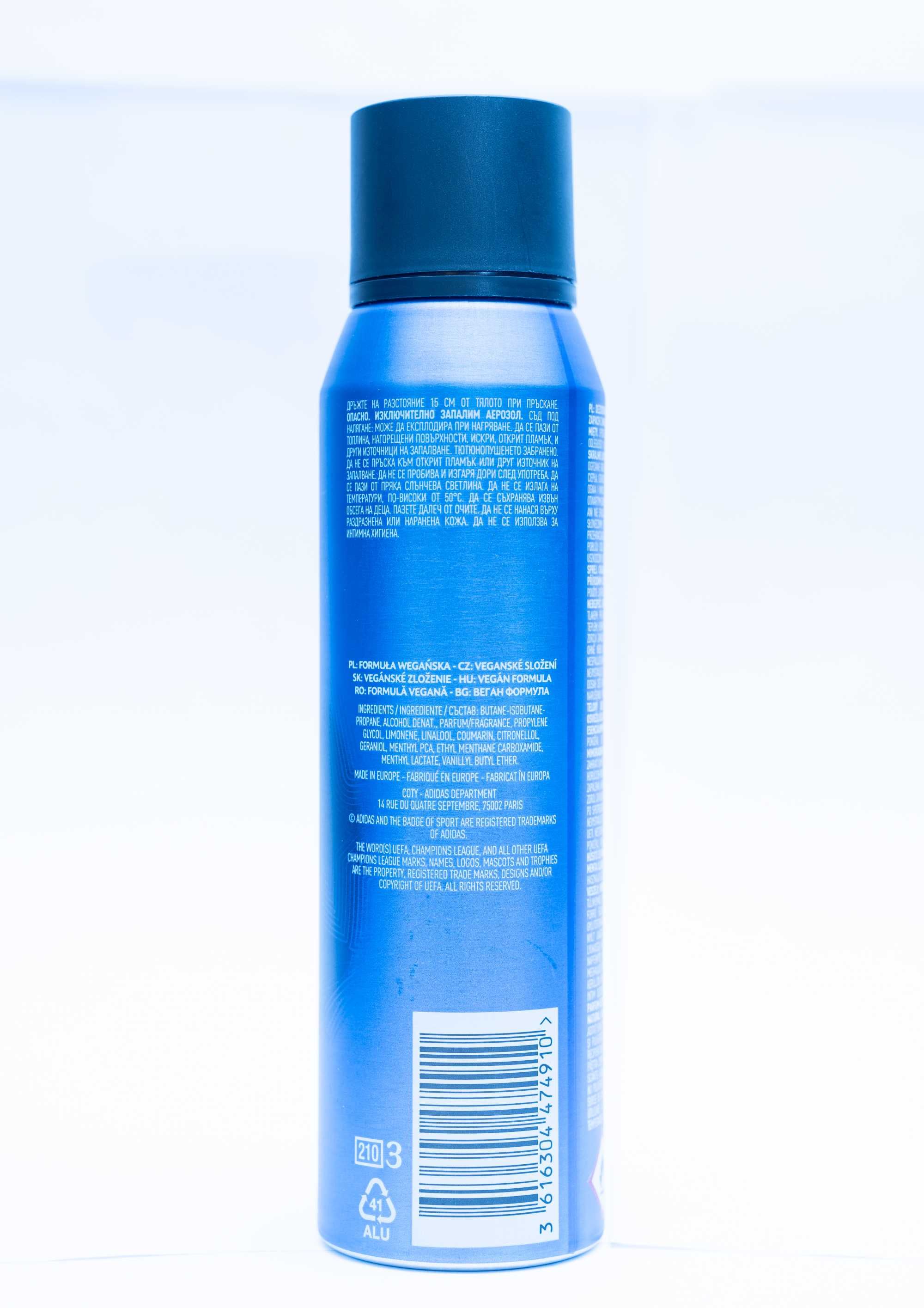 Dezodorant Adidas Champions League Best of the Best 150 ml