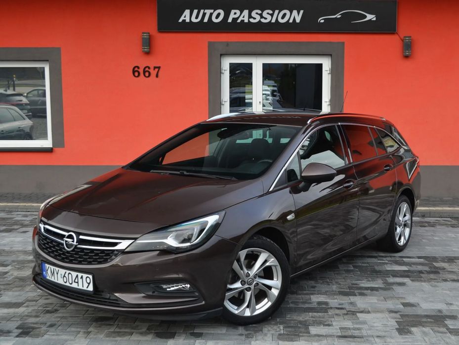 Opel Astra 1,4 Benzyna 125KM, Kamera, Grzane fotele+kier., 2xPDC, Serwis