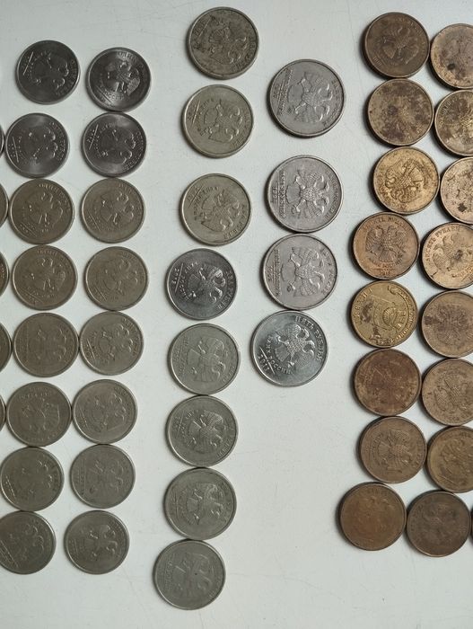 Коллекционирование,российские рубли,монеты