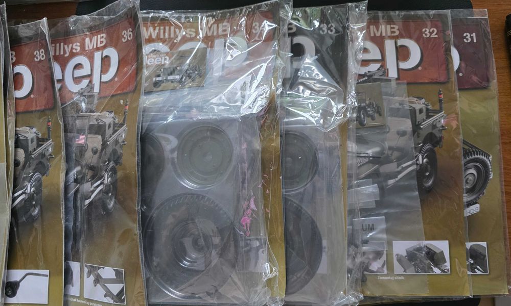 Kolekcja Willys MB Jeep wybrane numery