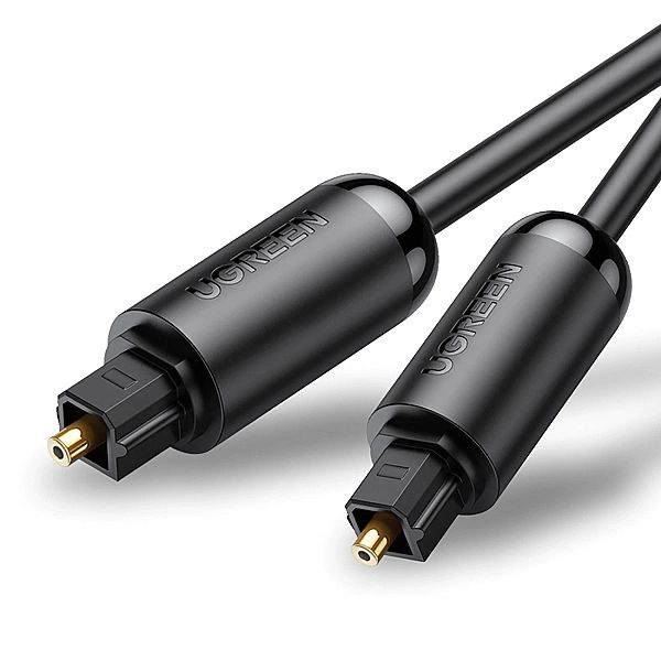 Kabel Ugreen AV122, 70890 optyczny audio Toslink / SPDIF 1m - czarny