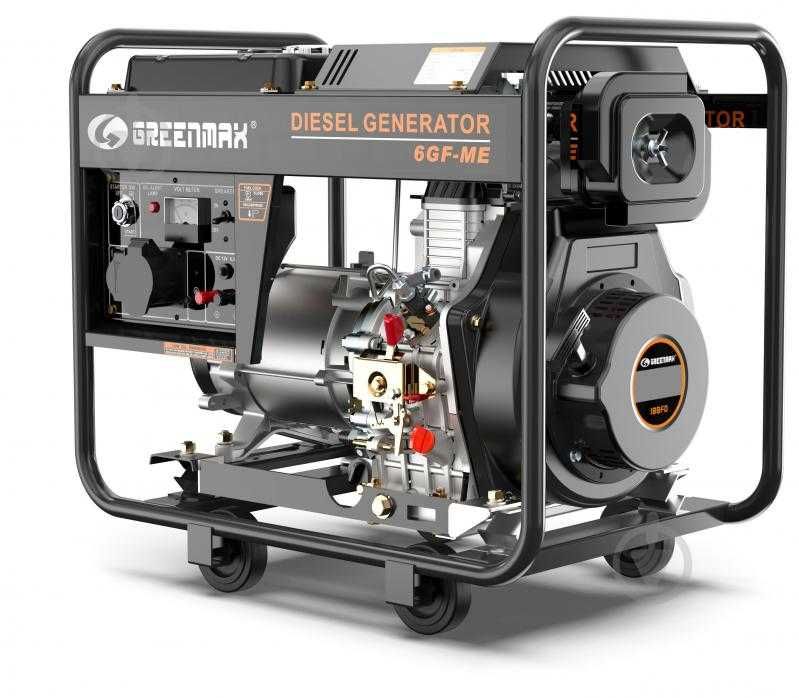 Генератор Compass Greenmax 5,8 кВт / 6,5 кВт 230 В 6GF-ME дизель