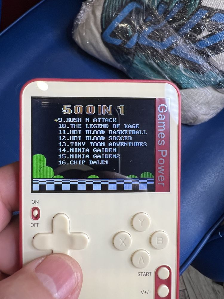 Mini jogo eletronico 500 in 1