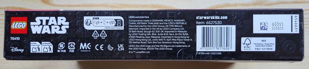 LEGO Star Wars "Myśliwiec N-1 Mando i Grogu" 75410 - NOWE - NAJTANIEJ!