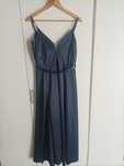 Vestido azul escuro