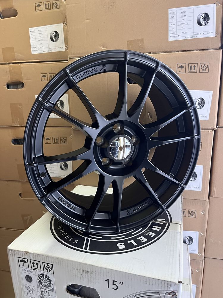 Jantes 17” 5x100 Novas Estilo Ultraleggera Preto Matte