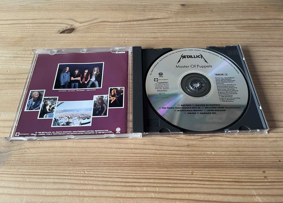 Metallica - Master of Puppets / Reload / ride the lightning