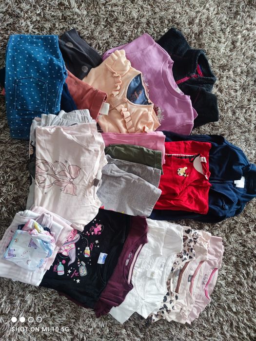 Zestaw ubrań dla dziewczynki 110-116 zestaw 1