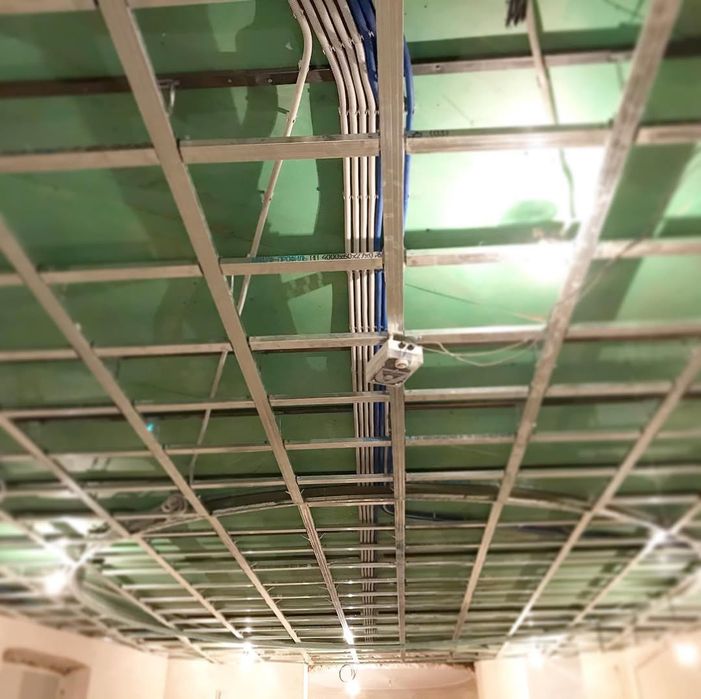 Монтаж гіпсокартону (ГКЛ) без посередників, гипсокартонные работы