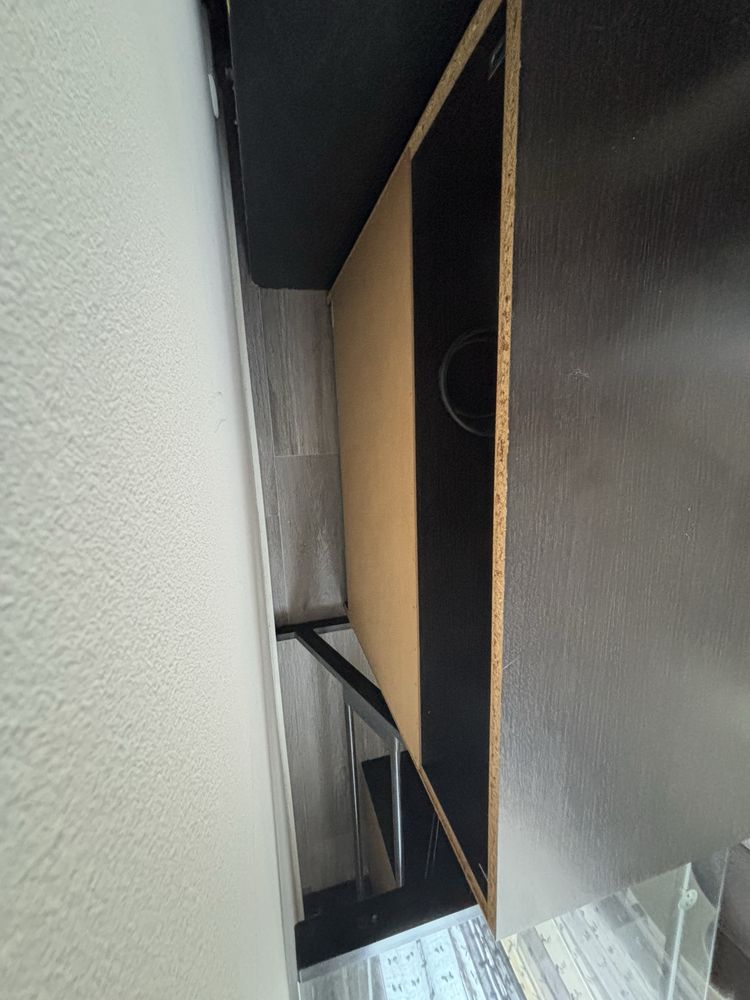 Móvel de TV IKEA TODALEN – Escuro, com Arrumação