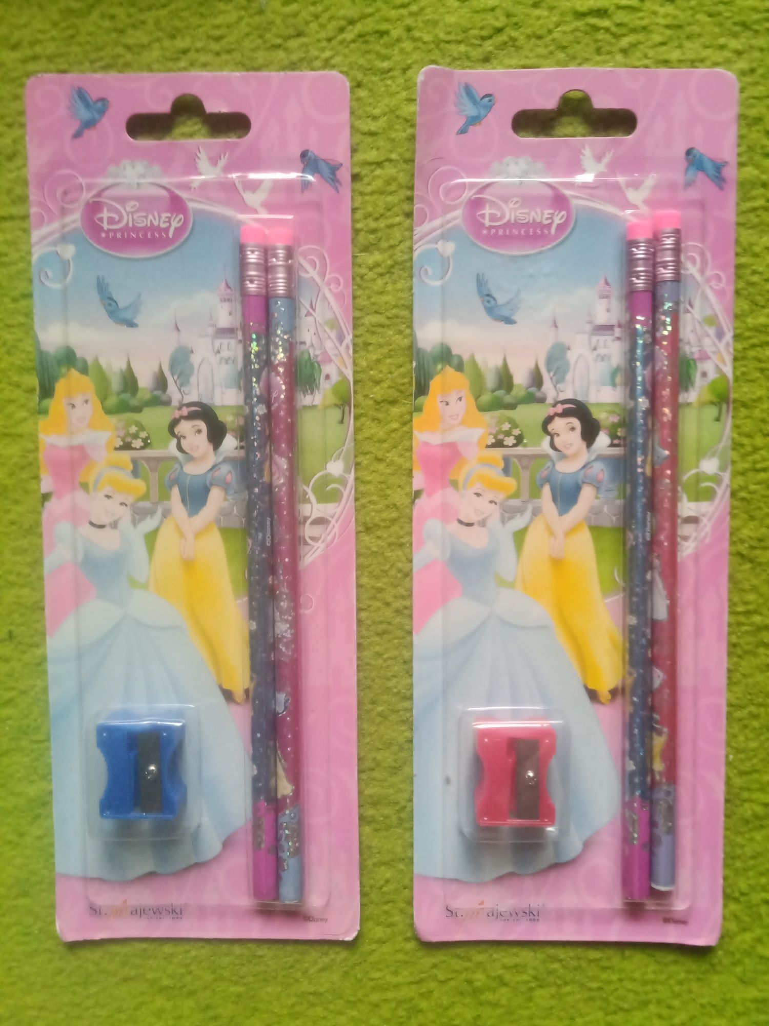 Księżniczki Disney ołówki zestaw temperówka