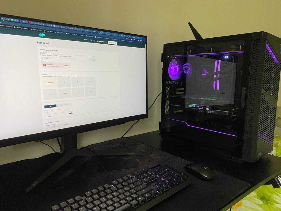 Gaming PC for Sale – High-End 4070TI Build  in excellent condition
