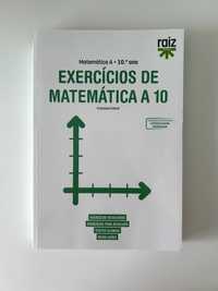 Livro de "Exercícios de Matemática A" - 10º ano