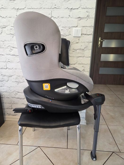 Fotelik samochodowy joie i-spin 360 z bazą isofix 0-4l 19kg szary