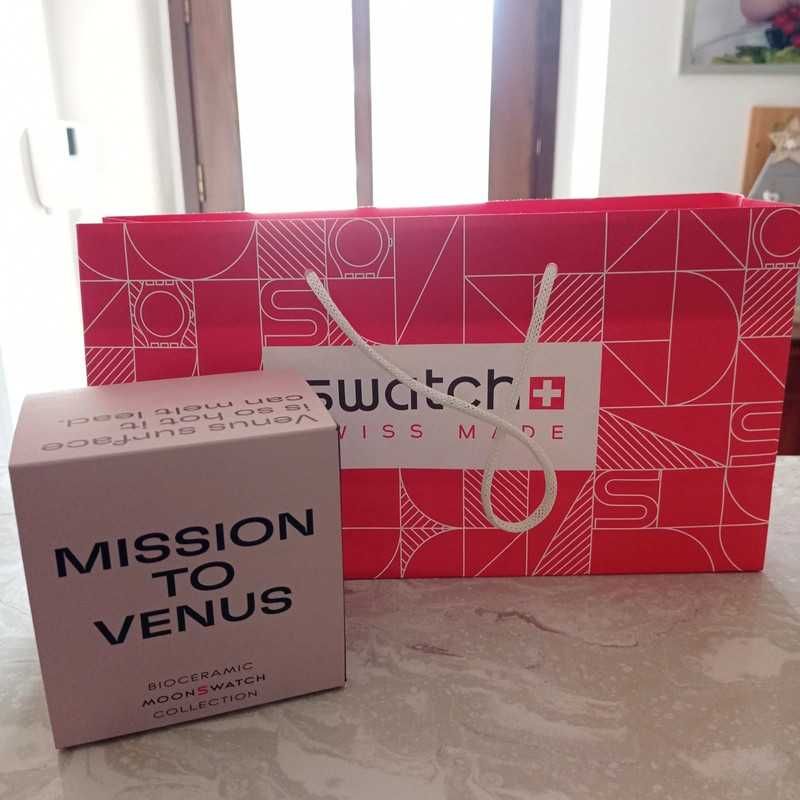 Omega x Swatch SO33P100 Venus NFT Kwiat Wenus
