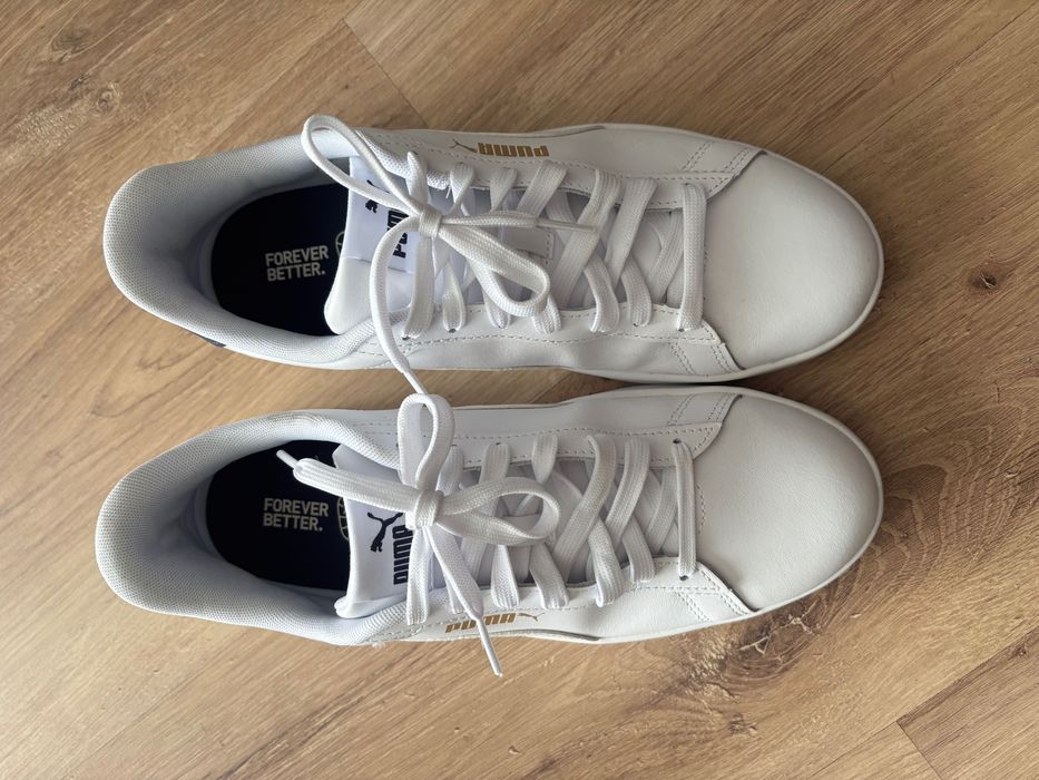 buty męskie puma 42 białe sportowe wizytowe casual