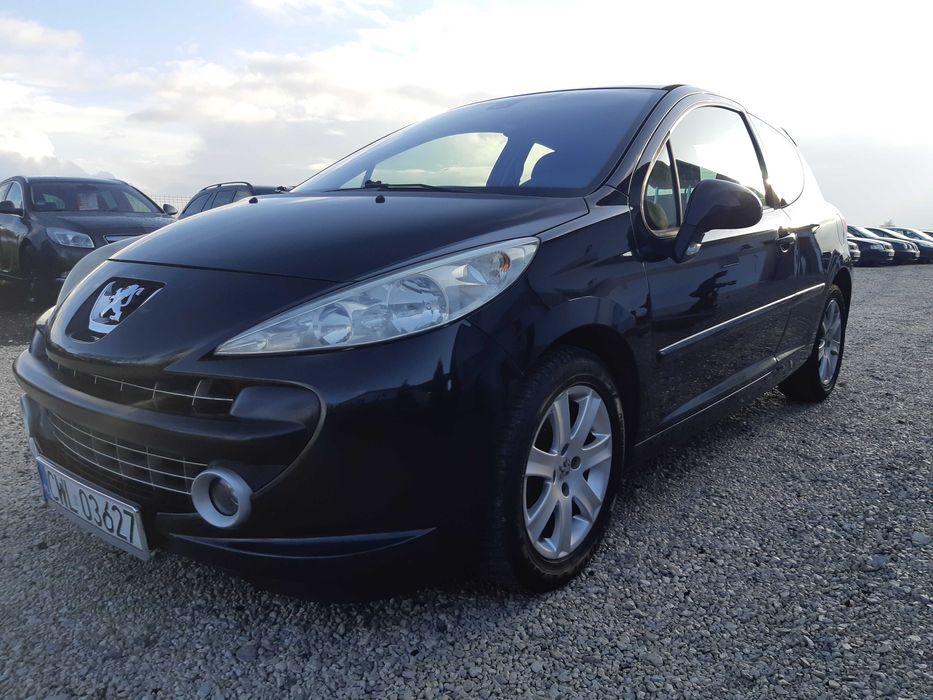 Peugeot 207 1.6 Benzyna Zamiana Klima 1 Wł 214 Tyś Km Zadbany 16 cali