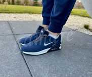 Męskie sneakersy Nike Air Max 90 niebieskie lekkie modne obuwie 41-46