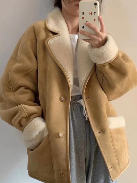 Натуральна дублянка з овчини