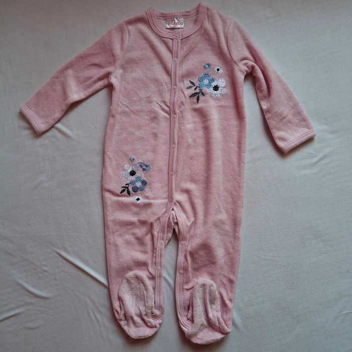 So Cute Śpiochy Kwiatki Dziewczynka 74