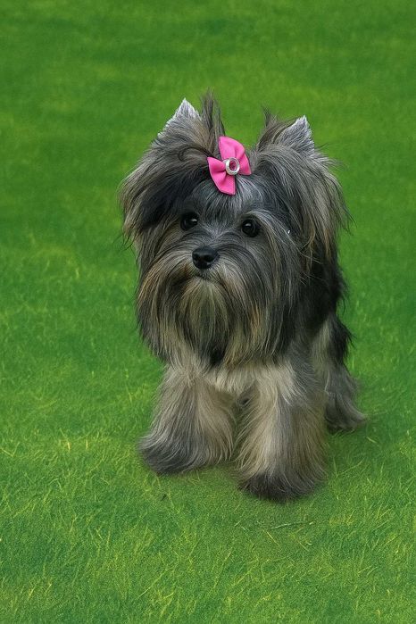 Yorkshire terrier miniaturka 1.60 kg suczka Misia paszport