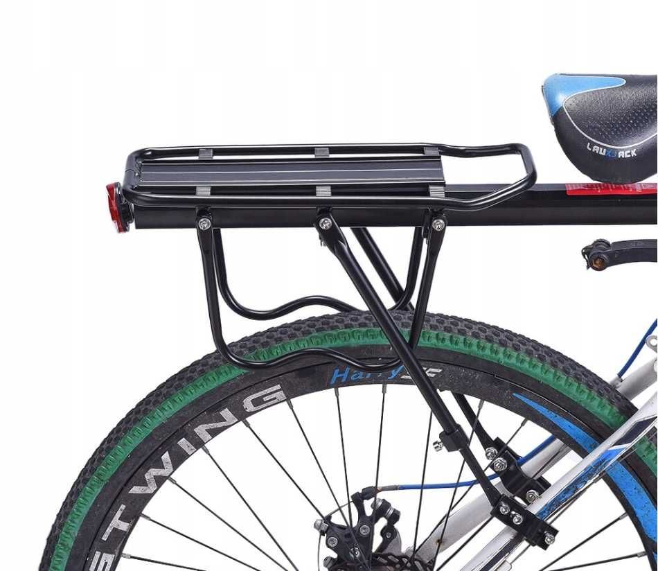 Bagażnik rowerowy tylny Nela-Styl+ODBLASK GRATIS