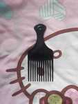 Afro pick do włosów kręconych, curly girl hair care routine