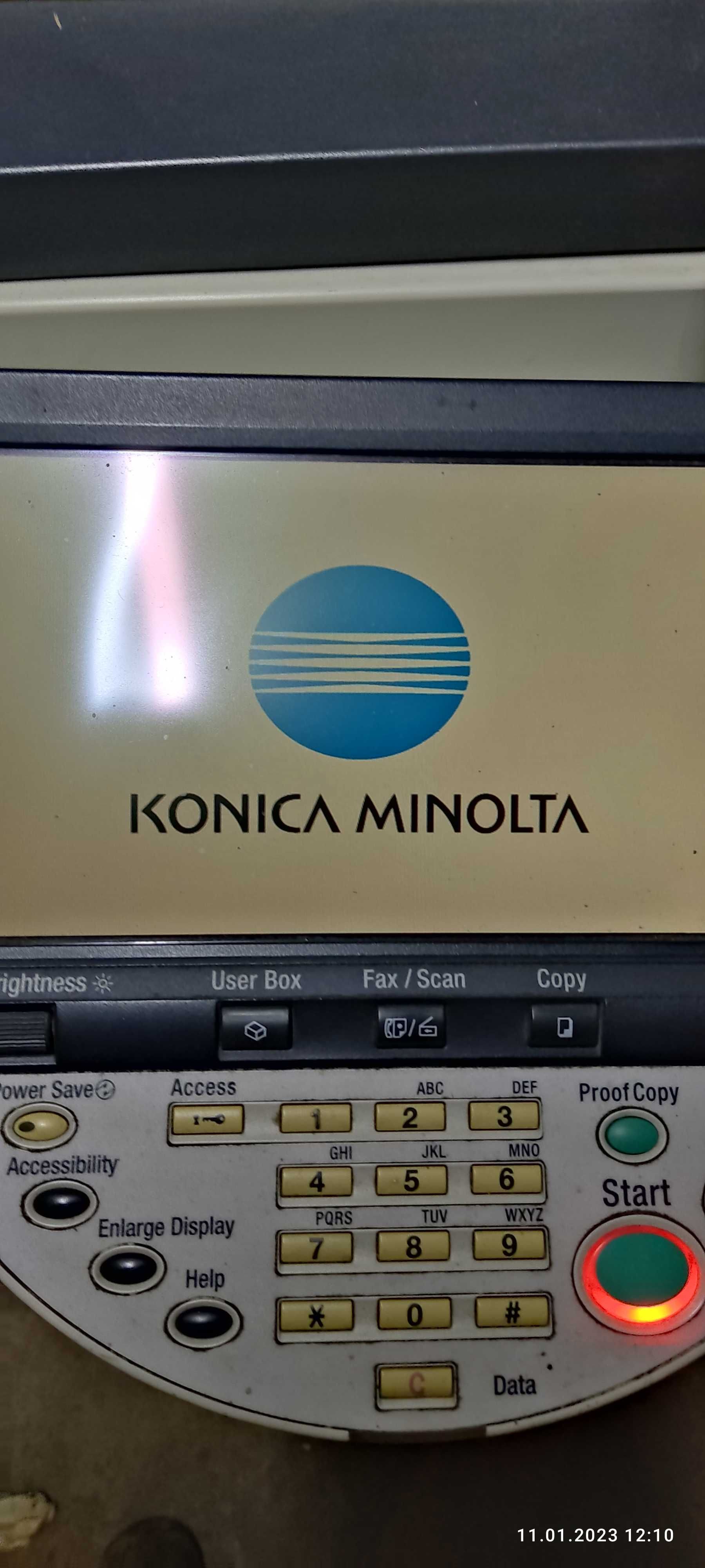 Konica Minolta cs 163 fax drukarka skaner