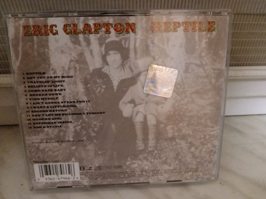 Eric Clapton , Reptile , CD.