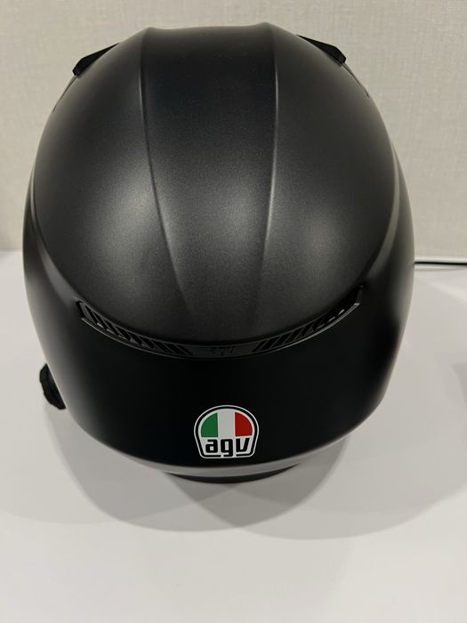 Мотошлем AGV K-3 MATT BLACK с гарнитурой FreedConn и пинлоком