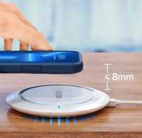 Бездротова зарядка для телефона Qoovi Fast Wireless Charger