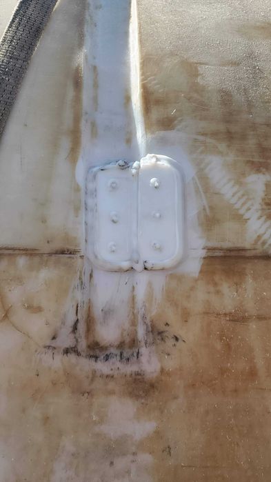 Ремонт бака комбайна Claas John Deer Case New Holland Amazon