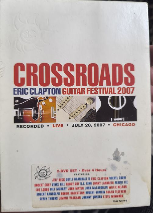 DVD Crossroads Guitar Festival 2007 – Eric Clapton (Original)
