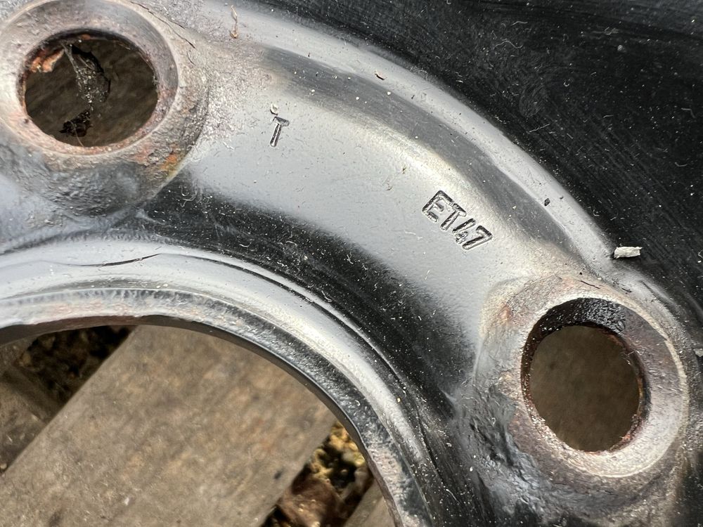 Pojedyńcza felga stalowa 15” VW/SEAT/SKODA (5x112 ET47)