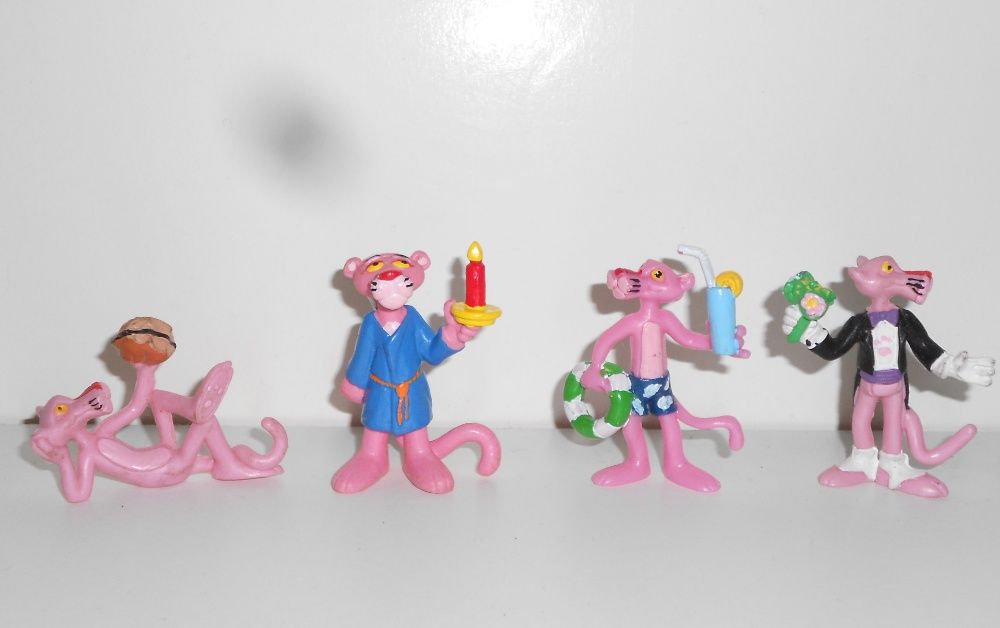 Boneco figura PVC Pantera cor de Rosa - Bully