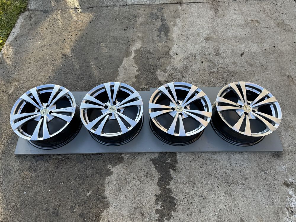Felgi Racer Wheels Jante Lyra 17 7x17 4T100 4x100 ET35 NOWE Komplet