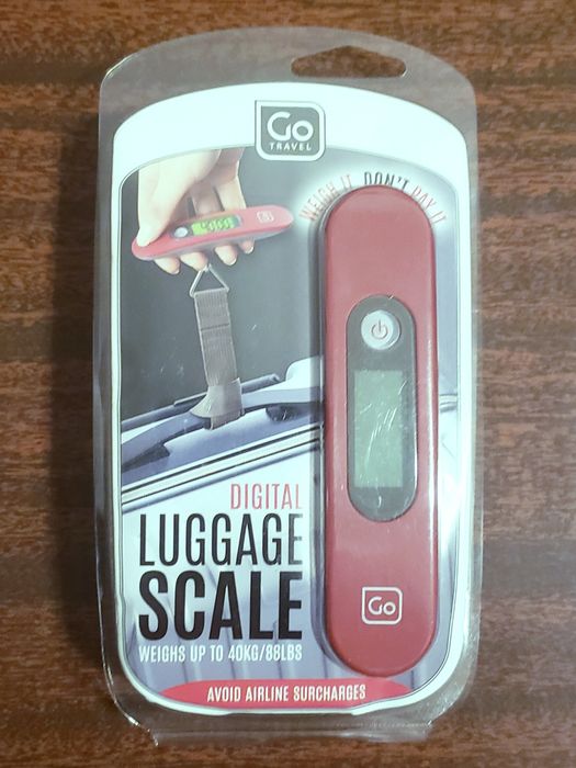 Pesa-bagagem para viagem